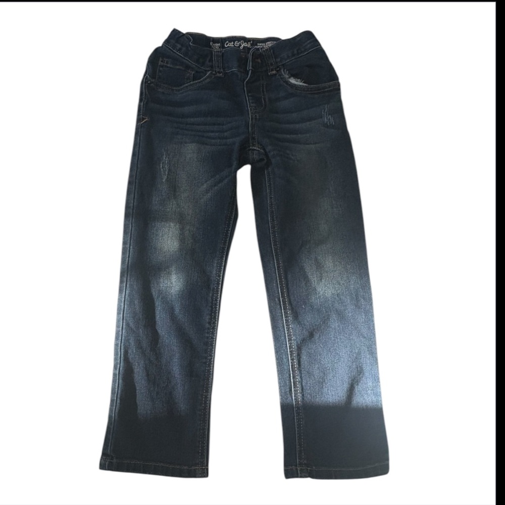 Kids Dark Blue Jeans